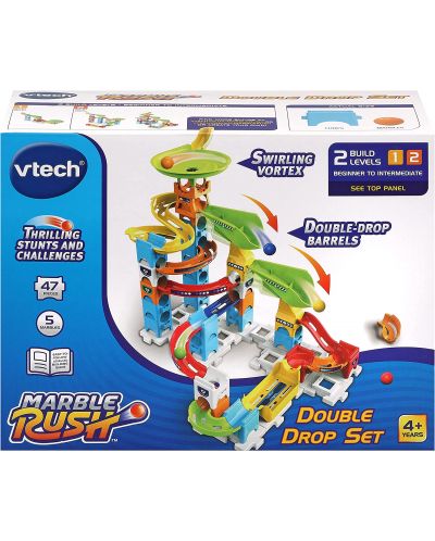 Игрален комплект Vtech - Marble Rush Double Drop Set - 1