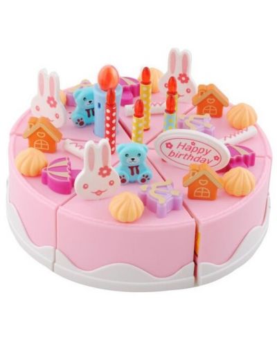 Игрален комплект Kruzzel - Торта за рожден ден, 75 части - 3