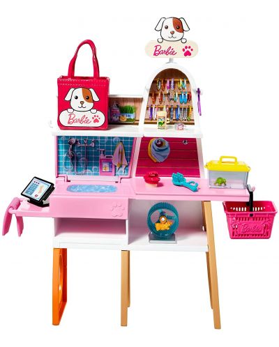 Игрален комплект Mattel Barbie - Бутик за домашни любимци - 3