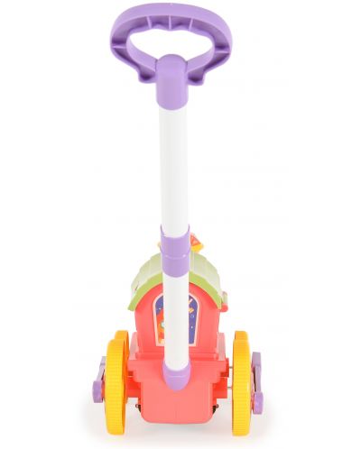 Играчка за сапунени балони Moni Toys - Влак, Red Wheels - 4