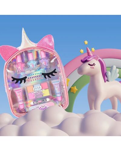 Игрален комплект Martinelia Little Unicorn - Раница с гримове - 3