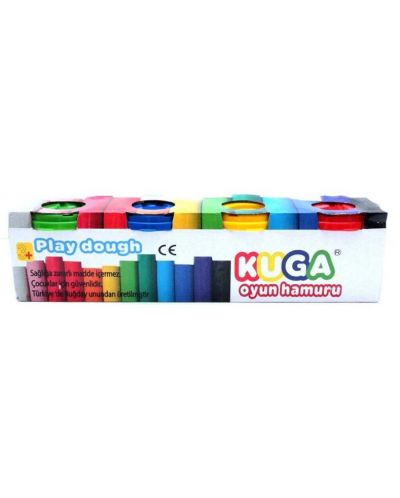 Игрален комплект Kuga - Моделин, 4 цвята - 1