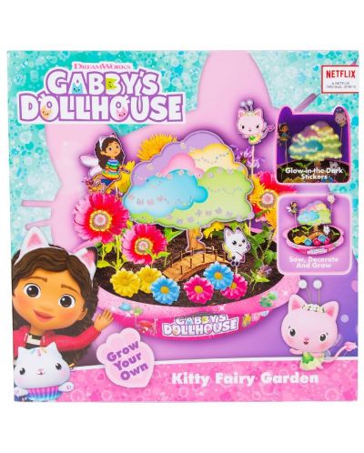 Игрален комплект Gabby's Dollhouse - Отгледай собствена градина - 1