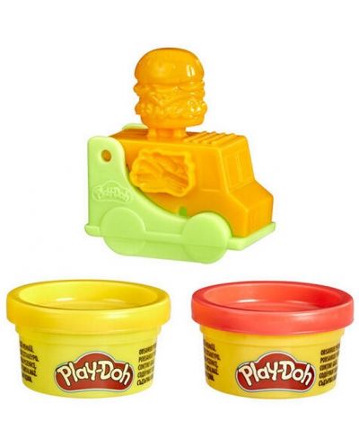 Игрален комплект Play-Doh Kitchen - Каравана за  храна, асортимент - 3
