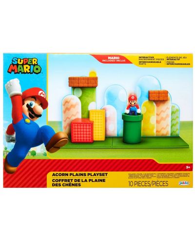 Игрален комплект Jakks Pacific Super Mario - Acorn Plains - 1