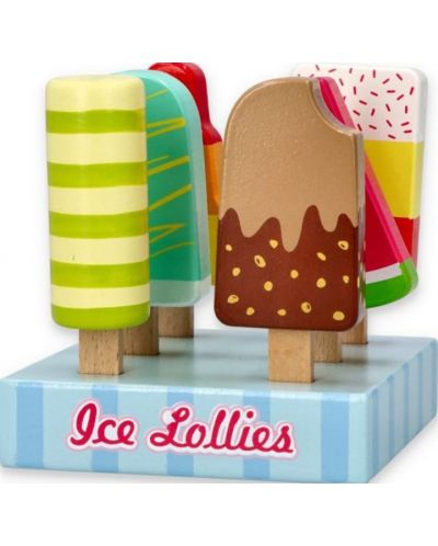 Игрален комплект Lelin - Щанд със сладоледи на клечка - 1