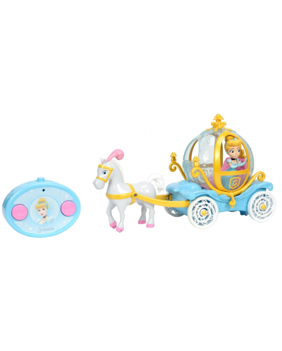 Играчка с дистанционно управление Jada Toys Disney Princess - Каляската ...