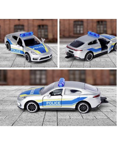 Игрален комплект Majorette - Полицейски участък с Porsche Panamera - 3