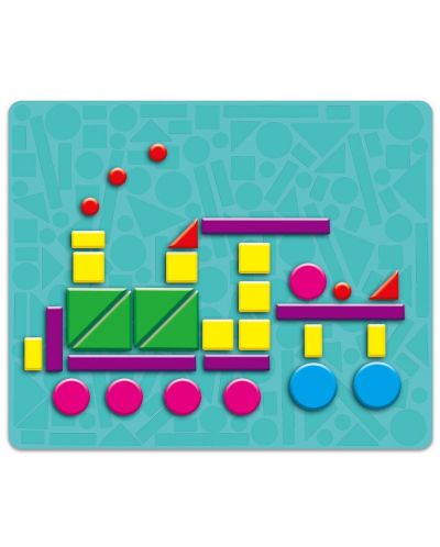 Игрален комплект Galt Toys - Магнитни форми и цветове - 3