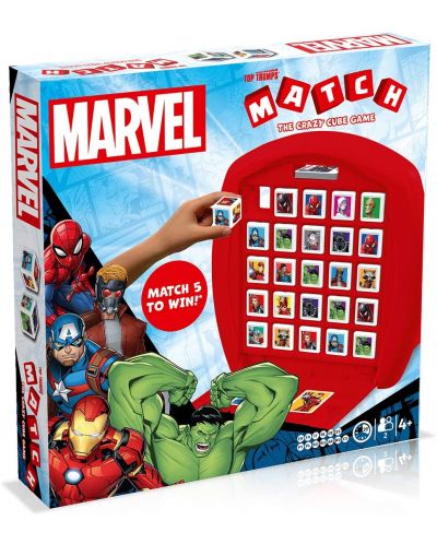 Игра с карти и кубчета Top Trumps Match - Marvel - 4