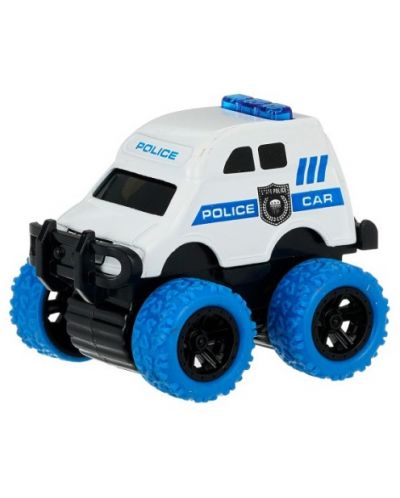 Игрален комплект GT - Полицейски коли, 4 броя - 2