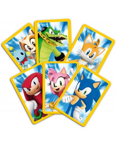 Игра с карти и кубчета Top Trumps Match - Sonic - 4