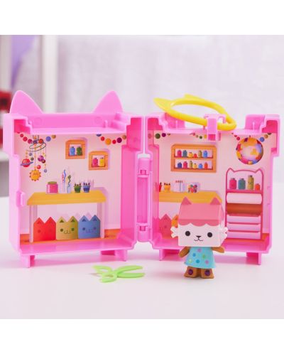 Игрален комплект Gabby's Dollhouse - Къщичка, Baby Box Cat - 4