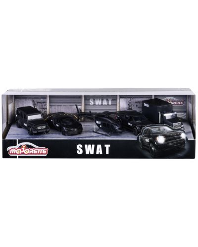 Игрален комплект Majorette - SWAT, 5 броя - 1