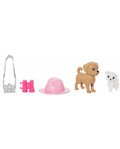 Игрален комплект Barbie - Барби и Стейси с кученца и аксесоари - 5