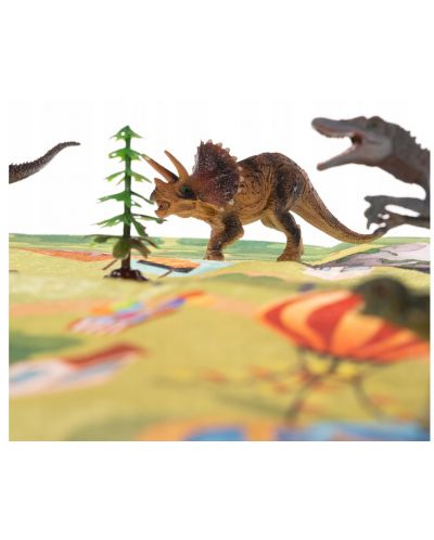 Игрален комплект Kruzzel - Динозаври с постелка - 9