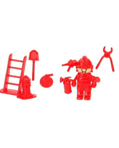 Игрален комплект GOT - Пожарникарски катапулт с кола с променящи се цветове - 4