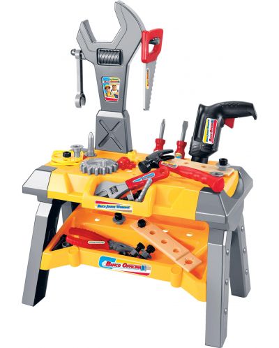 Игрален комплект RS Toys - Работна маса с инструменти, 42 части - 1