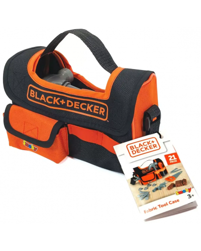 Игрален комплект Smoby Black & Decker - Платнен куфар за инструменти - 2