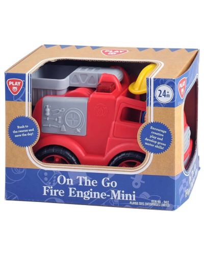 Игрален комплект PlayGo - Пожарна кола с фигурка - 2
