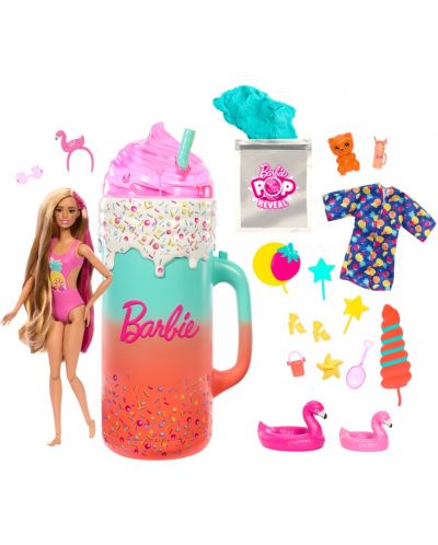 Игрален комплект Barbie Pop Reveal - Ароматизирана кукла с 15 изненади - 1