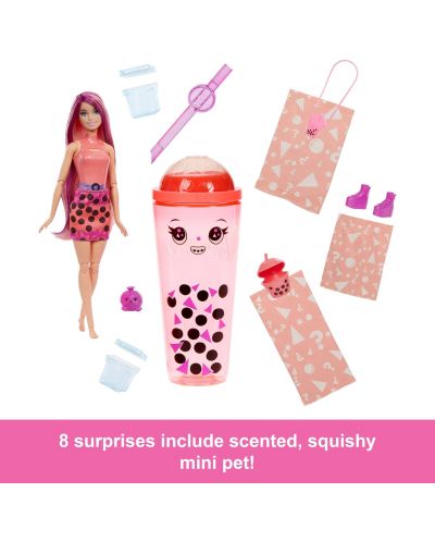 Игрален комплект Barbie Pop Reveal - Bubble tea, Mango Mochi, с 8 изненади - 2
