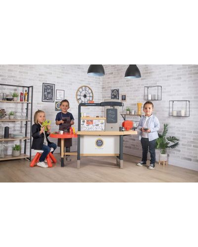 Игрален комплект 2 в 1 Smoby - Ресторант с кухня, Chef corner - 4