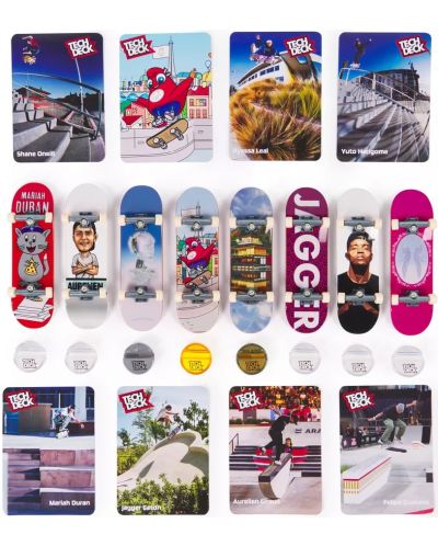 Игрален комплект Tech Deck - Легендарни състезатели, Olympics Paris 2024 - 3