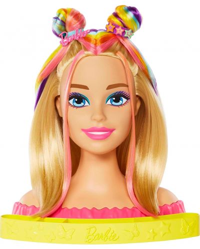 Игрален комплект Barbie Color Reveal - Манекен за прически, с аксесоари - 3