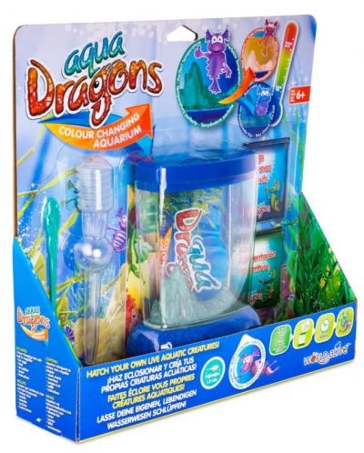 Игрален комплект Aqua Dragons - Цветен аквариум със сменящи се светлини - 1