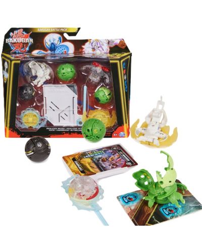 Игрален комплект Bakugan - Special Attack Bruiser, Octogan, Ventri, Hammerhead, Butterclaw - 2