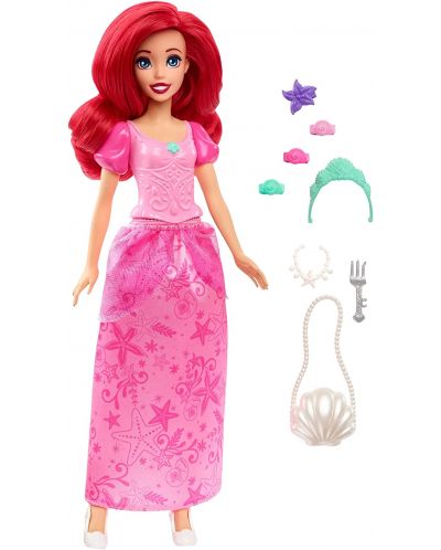 Игрален комплект Disney Princess - Кукла Ариел с аксесоари - 2