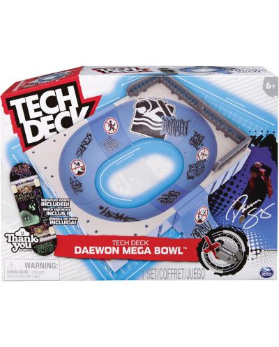 Игрален комплект Tech Deck - Daewon Mega Bowl, X Connect - 1