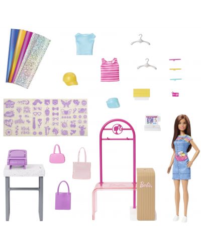 Игрален комплект Barbie - Моден бутик - 2