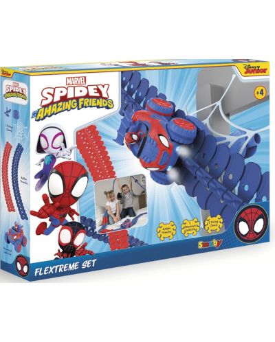 Игрален комплект Smoby Spidey Amazing Friends - Писта Спайди - 1