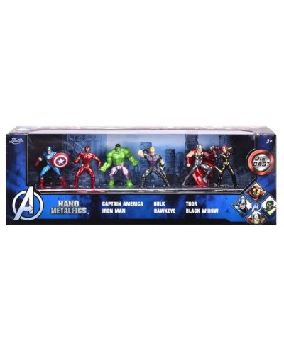 Игрален комплект Jada Toys - Фигури Marvel Avengers - 2