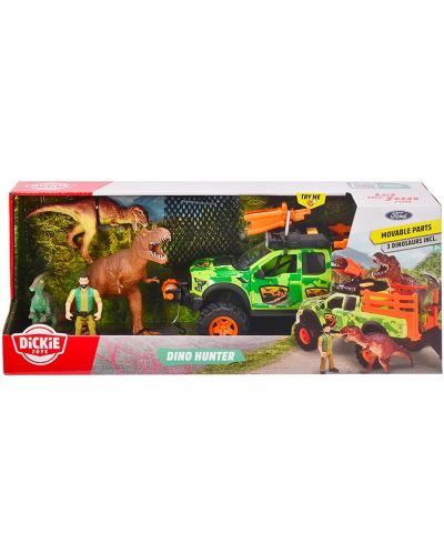 Игрален комплект Dickie Toys - Джип за лов на динозаври - 2