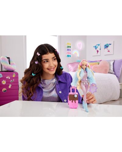 Игрален комплект Barbie Extra Fly - Зимна мода - 4