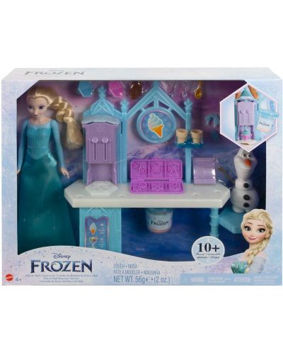 Игрален комплект Disney - Frozen, Щандът за сладолед на Елза и Олаф - 2