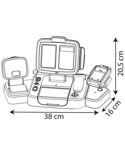 Игрален комплект Smoby - Касов апарат с пос терминал - 3