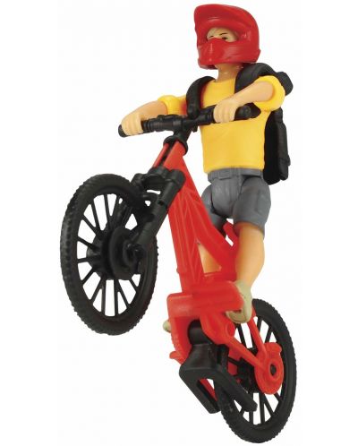 Игрален комплект Dickie Toys Playlife - Сет с джип, велосипед и барбекю, 25 cm - 6
