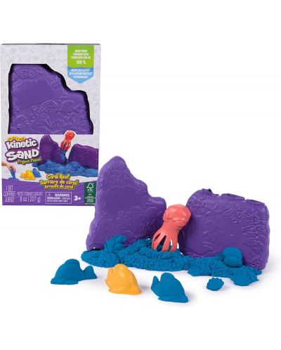 Игрален комплект Kinetic Sand Project Planet - Коралов риф - 2