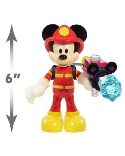 Игрален комплект Just Play Disney Junior - Мики Маус пожарникар, а аксесоари - 5