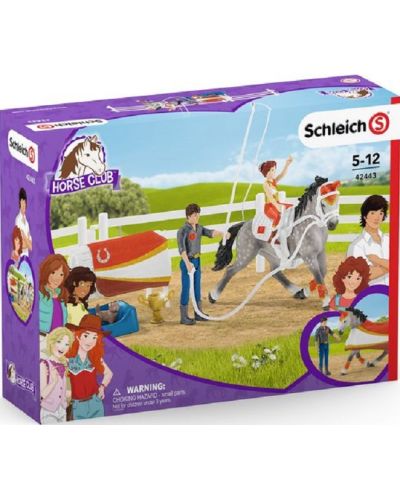 Игрален комплект Schleich Horse Club - Конен спорт с Мия - 2