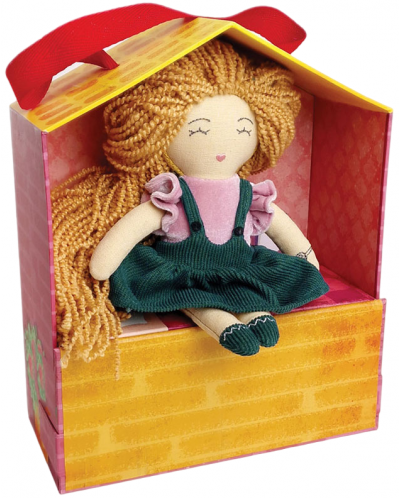 Игрален комплект Svoora - Кукла Ани с преносима къща - 1