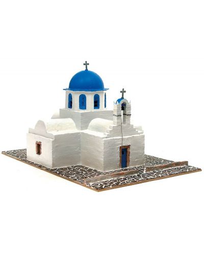 Сглобяем модел Domus Kits - Църква Agios Nikolaos, Макет с истински тухли - 1