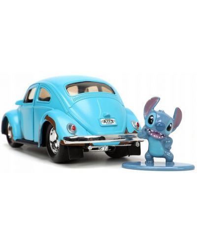 Игрален комплект Jada Toys Disney - Lilo and Stitch, Кола 1959 VW Beetle, 1:32 - 3