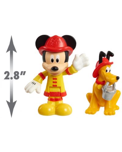 Игрален комплект Just Play Disney Junior - Пожарната кола на Мики Маус, с фигури - 6
