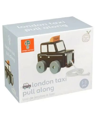 Играчка за дърпане Orange Tree Toys - British Collection, Такси - 2