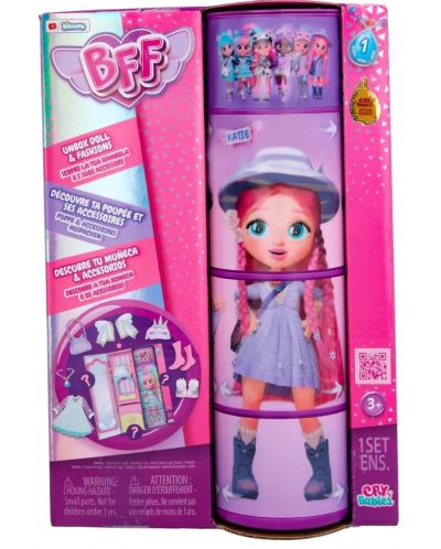 Игрален комплект IMC Toys BFF - Кукла Кейти, с гардероб и аксесоари - 2